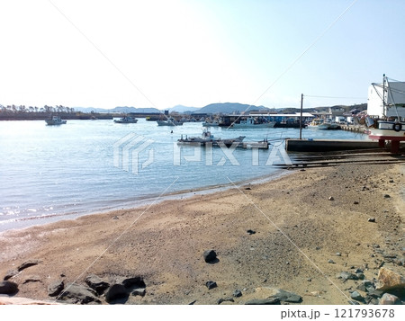 淡路島の漁港 淡路島の漁港 121793678