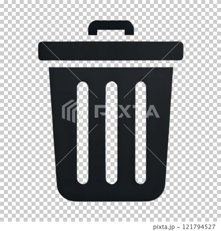 ゴミ箱のアイコン 121794527