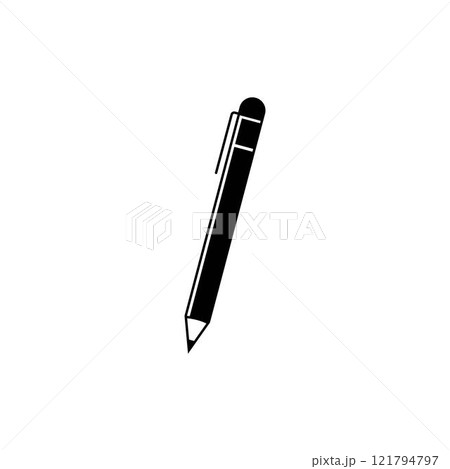 Pen icon vector isolated on white background. Pen vector icon Pen icon vector isolated on white background. Pen vector icon 121794797