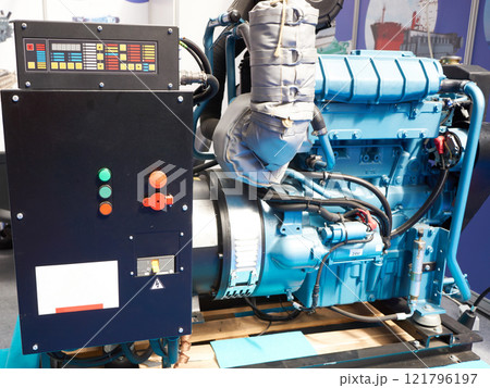 Diesel generator with electronic control system 121796197