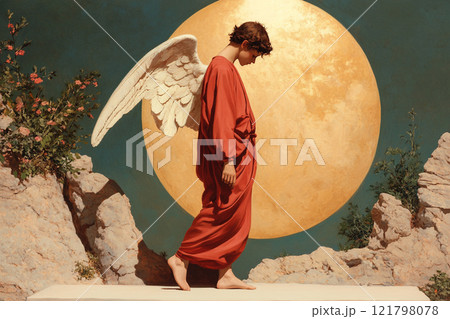 Angel in Red 121798078