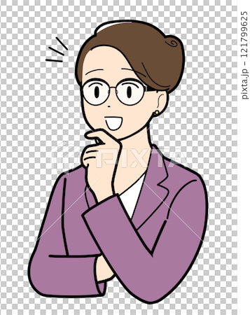 30多歲的女人開心 121799625