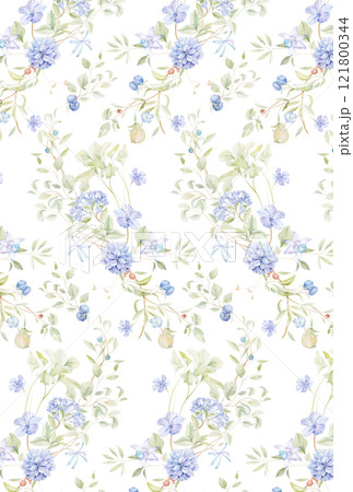 Inspiring Watercolor Artworks of Flora 121800344