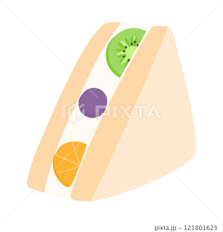 Fruit Sandwiches Japanese Dessert Fruit Sandwiches Japanese Dessert 121801623