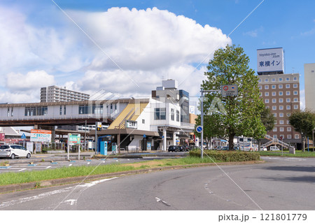 駅前風景 土浦駅 駅前風景 土浦駅 121801779