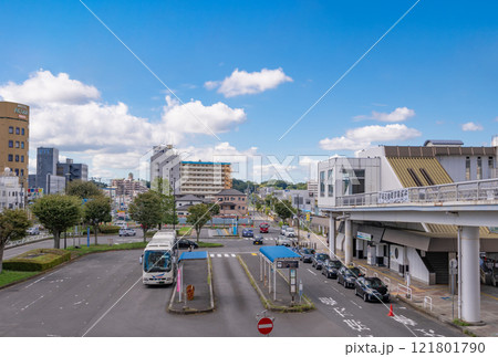 駅前風景　土浦駅 121801790