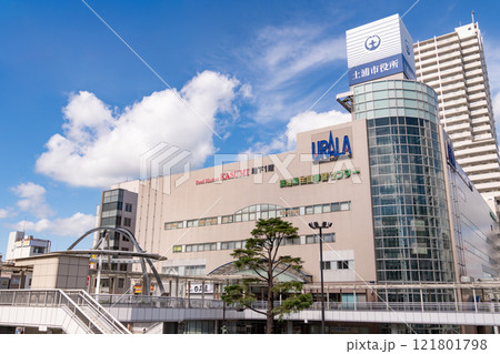 駅前風景 土浦駅 駅前風景 土浦駅 121801798