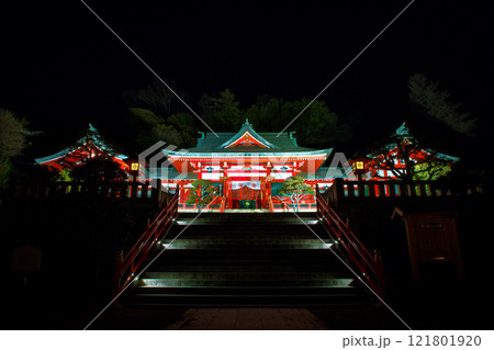 織姫神社 ライトアップ 織姫神社 ライトアップ 121801920