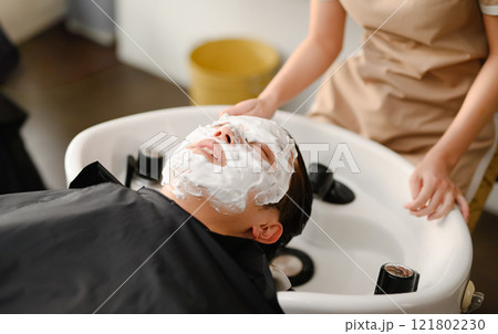 ヘアサロン　炭酸パック 121802230