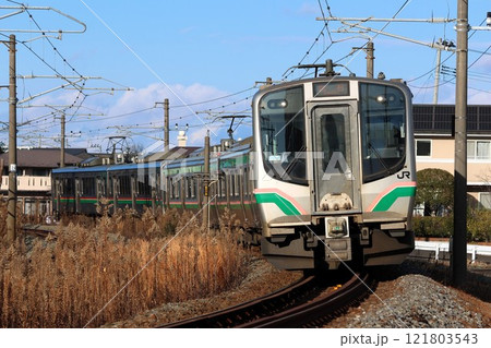 【JR東日本】E721系1000番台＋701系（東北本線：仙台〜長町） 121803543