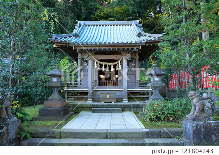 江の島 江の島神社の八坂神社 江の島 江の島神社の八坂神社 121804243