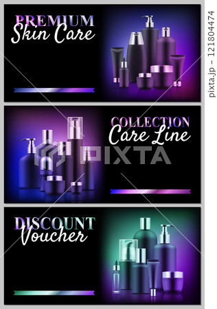 Premium beauty voucher set 121804474