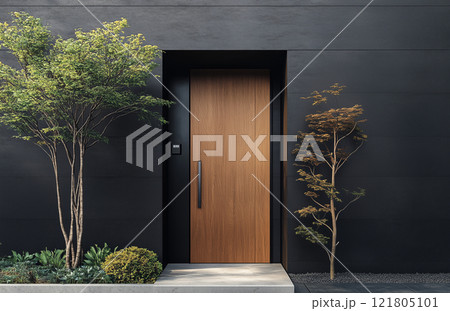 住宅イメージ モダンな一戸建て 住宅イメージ モダンな一戸建て 121805101