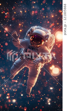 宇宙空間と宇宙飛行士 121805668