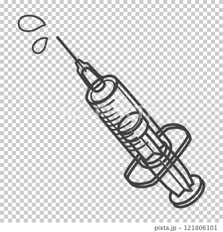注射器とワクチン 121806101