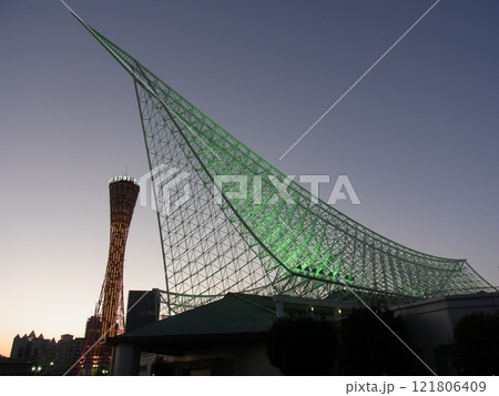 神戸の街並み 121806409