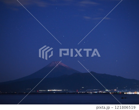 富士山とカシオペヤ座（202412090546) 121806519