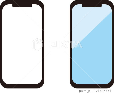 アイコン スマホ スマートフォン モバイル 携帯電話 イラスト素材セット アイコン スマホ スマートフォン モバイル 携帯電話 イラスト素材セット 121806771