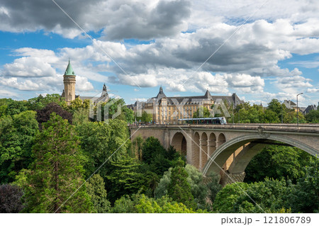 世界遺産 旧市街と要塞群 ルクセンブルク 世界遺産 旧市街と要塞群 ルクセンブルク 121806789