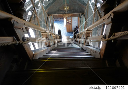 京都 南禅寺 三門 内部 京都 南禅寺 三門 内部 121807491