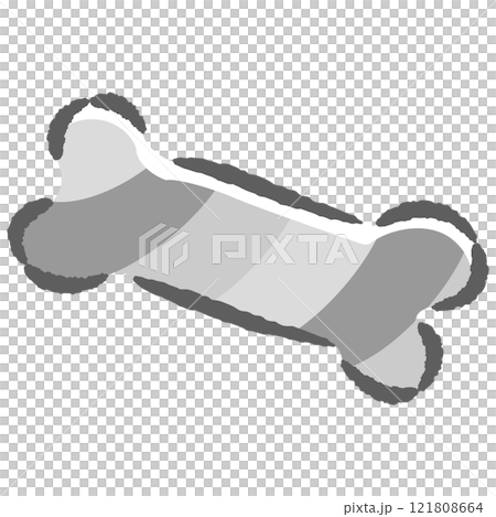 犬用おもちゃの手描きイラスト 121808664
