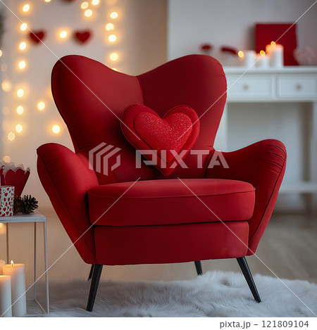 cozy love: valentine's chair 121809104