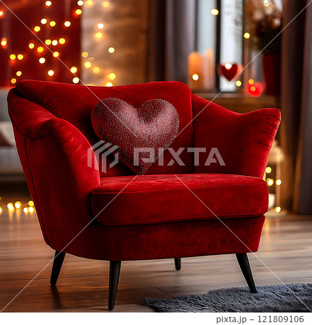 cozy love: valentine's chair 121809106