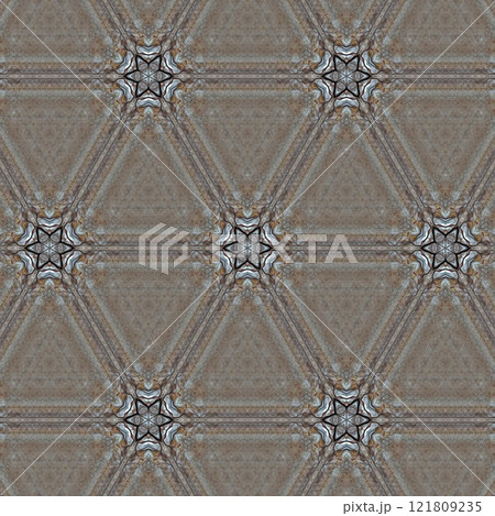 Mystical pattern design for the background. Fantasy flower texture for paper, wrapper, fabric, business card, carpet, tile, flyer printing. Swirl of luxury marble for any type of elegant home decor 121809235