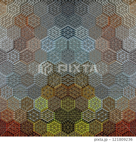 Mystical pattern design for the background. Fantasy flower texture for paper, wrapper, fabric, business card, carpet, tile, flyer printing. Swirl of luxury marble for any type of elegant home decor 121809236