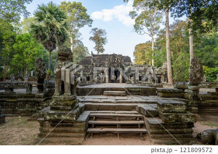 【世界遺産】アンコール遺跡群 バンテアイ・クデイ 【世界遺産】アンコール遺跡群 バンテアイ・クデイ 121809572