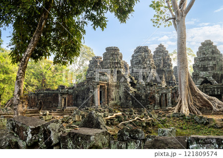 【世界遺産】アンコール遺跡群 バンテアイ・クデイ 121809574
