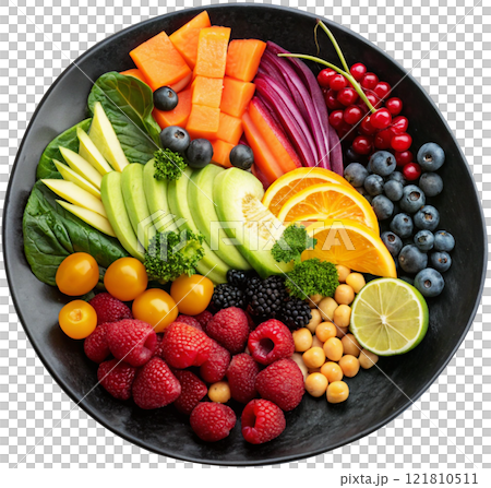 fruit salad in a plate fruit salad in a plate 121810511