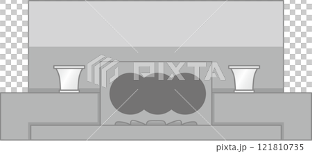 西式墓碑插圖 121810735