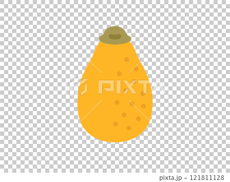 ビワのアイコンのイラスト 121811128