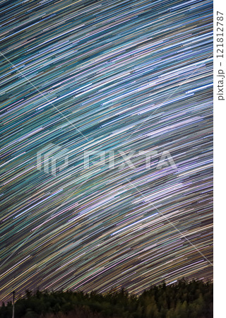 三豊市高瀬町の星空 三豊市高瀬町の星空 121812787