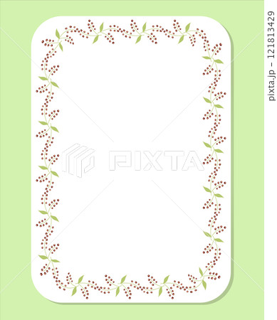 Botanical template for wedding invitation, birthday, Mothers Day cards, flyer, poster, banner, menu, events and page cover. 121813429