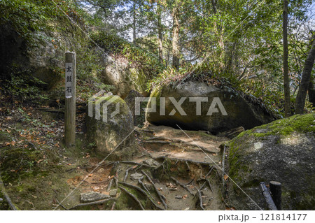 笠置寺（京都府）修行場巡り　太鼓石 121814177