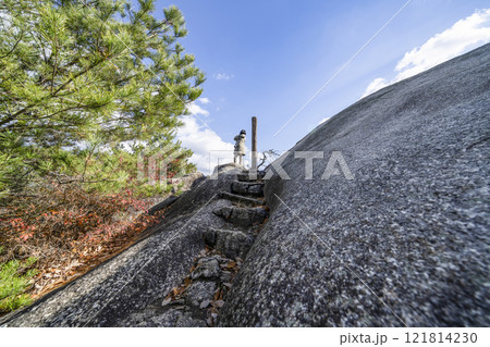 笠置寺（京都府）修行場巡り　平等石 121814230