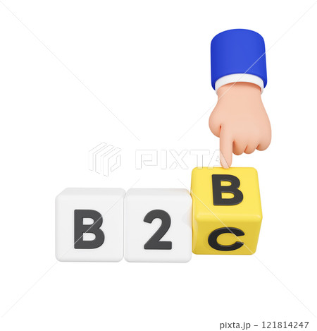 3DCG｜Business to Business to Customer 121814247