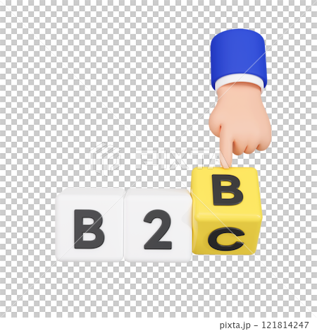 3DCG｜Business to Business to Customer 121814247