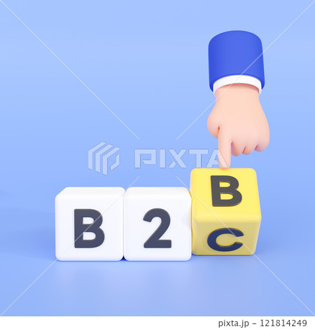 3DCG｜Business to Business to Customer 121814249