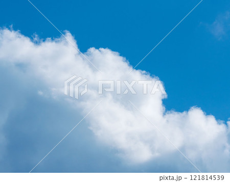 1月の青空と白い雲47 121814539