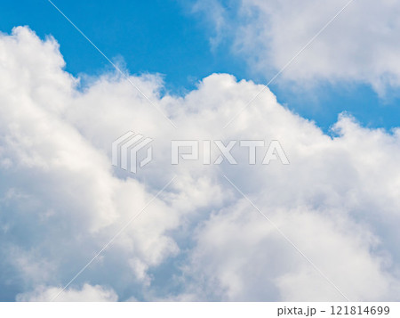 1月の青空と白い雲72 1月の青空と白い雲72 121814699
