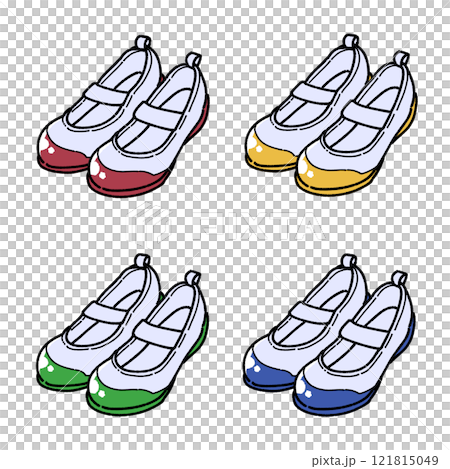Illustration of school shoes 121815049