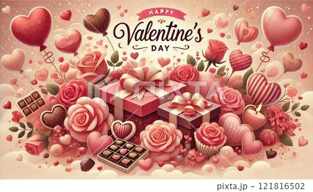 バレンタインデー 121816502