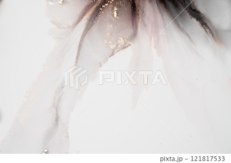 Marble ink abstract art from exemplary original painting abstract background Marble ink abstract art from exemplary original painting abstract background 121817533
