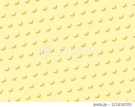 バナナ背景イラスト　banana background 121818703