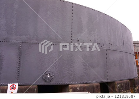 富岡製糸場　旧富岡製糸場　鉄水溜　重要文化財　 121819387