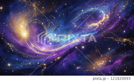 Cosmic Abstract Background Inspired by Outer Space 121820093