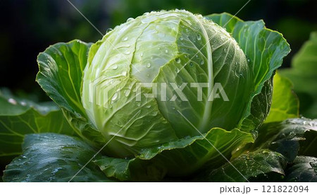 瑞々しい大玉キャベツ5 瑞々しい大玉キャベツ5 121822094